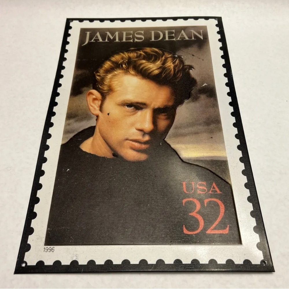 Vintage James Dean Metal Sign